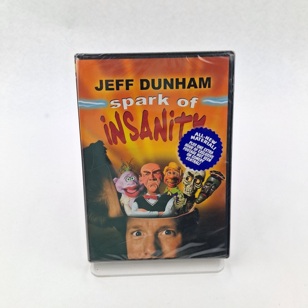 Jeff Dunham Spark Of Insanity DVD Widescreen 2007 NR Stand-Up Comedy New Sealed